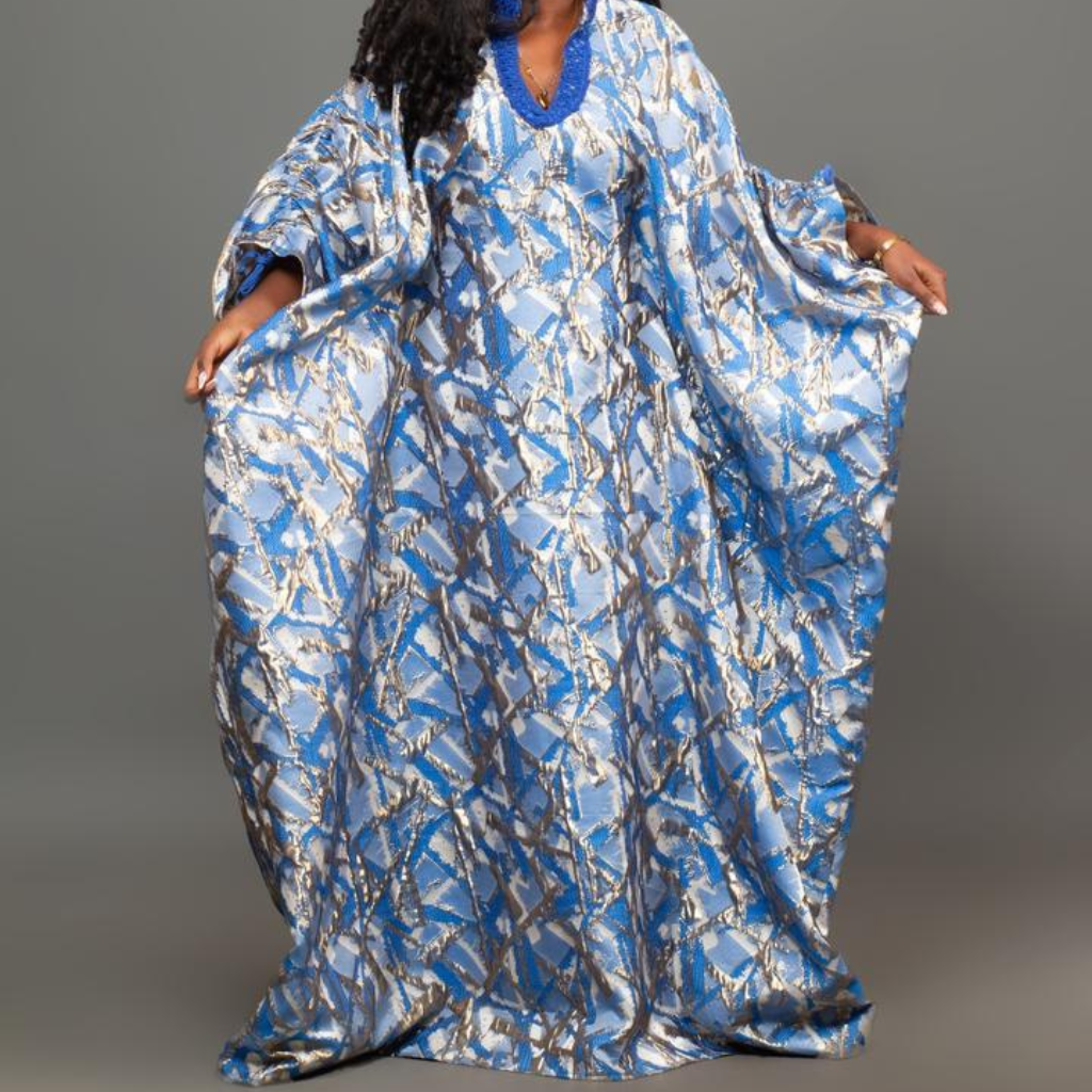 Caftan Bleu Céleste